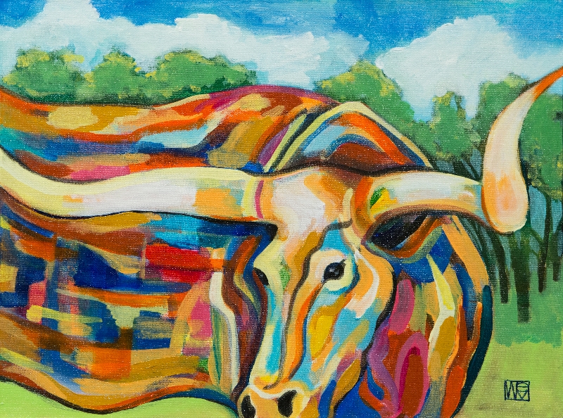 Long Gaze by artist Melissa Wen Mitchell